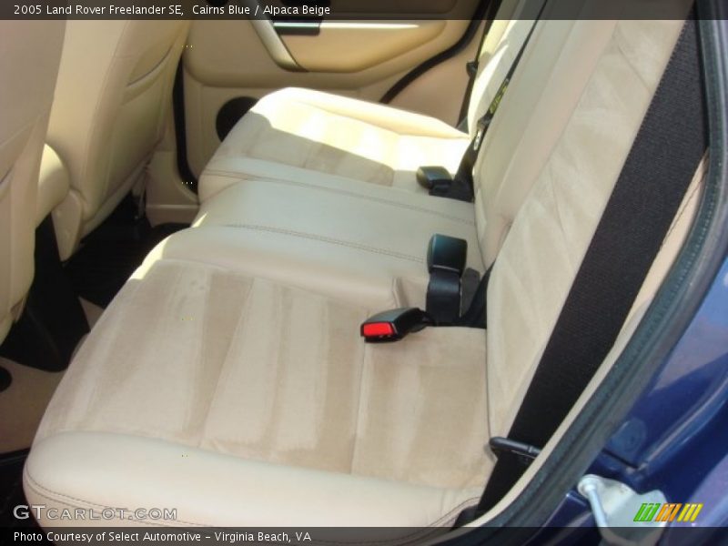 Rear Seat of 2005 Freelander SE