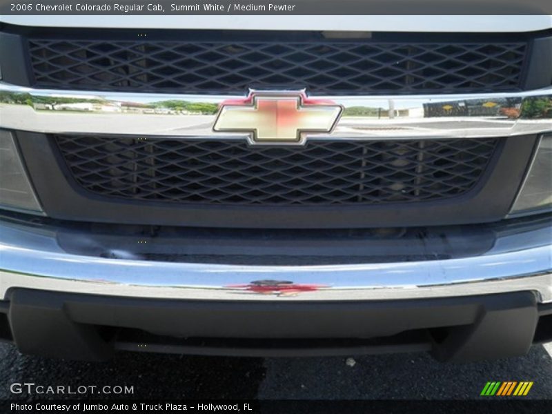 Summit White / Medium Pewter 2006 Chevrolet Colorado Regular Cab