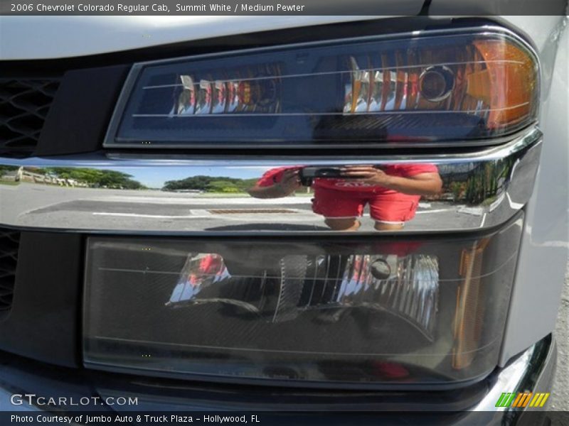 Summit White / Medium Pewter 2006 Chevrolet Colorado Regular Cab