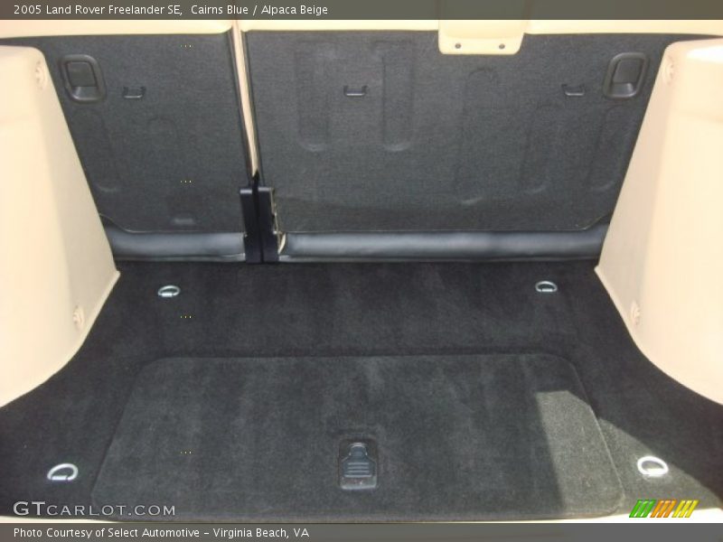  2005 Freelander SE Trunk