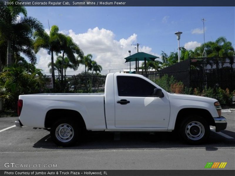 Summit White / Medium Pewter 2006 Chevrolet Colorado Regular Cab