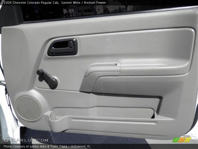 Summit White / Medium Pewter 2006 Chevrolet Colorado Regular Cab