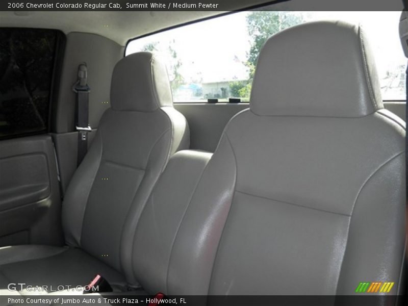 Summit White / Medium Pewter 2006 Chevrolet Colorado Regular Cab