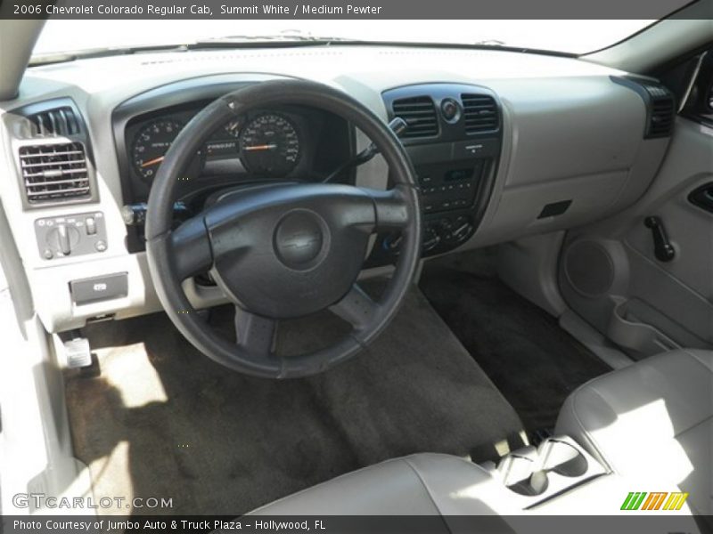 Summit White / Medium Pewter 2006 Chevrolet Colorado Regular Cab