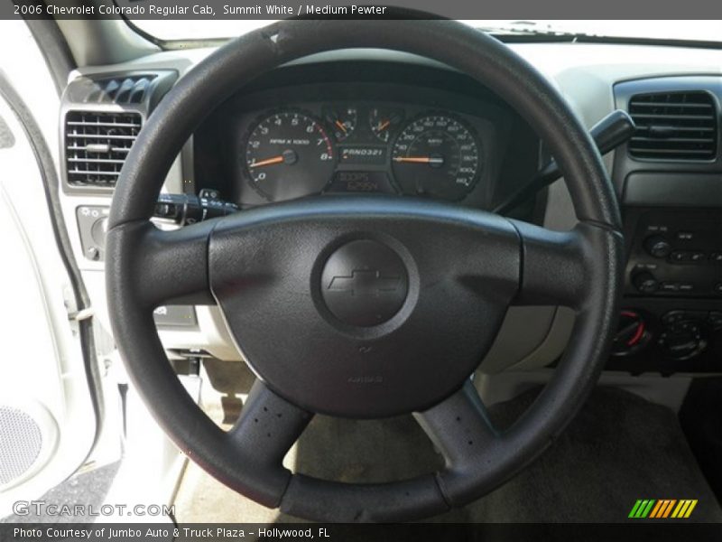 Summit White / Medium Pewter 2006 Chevrolet Colorado Regular Cab