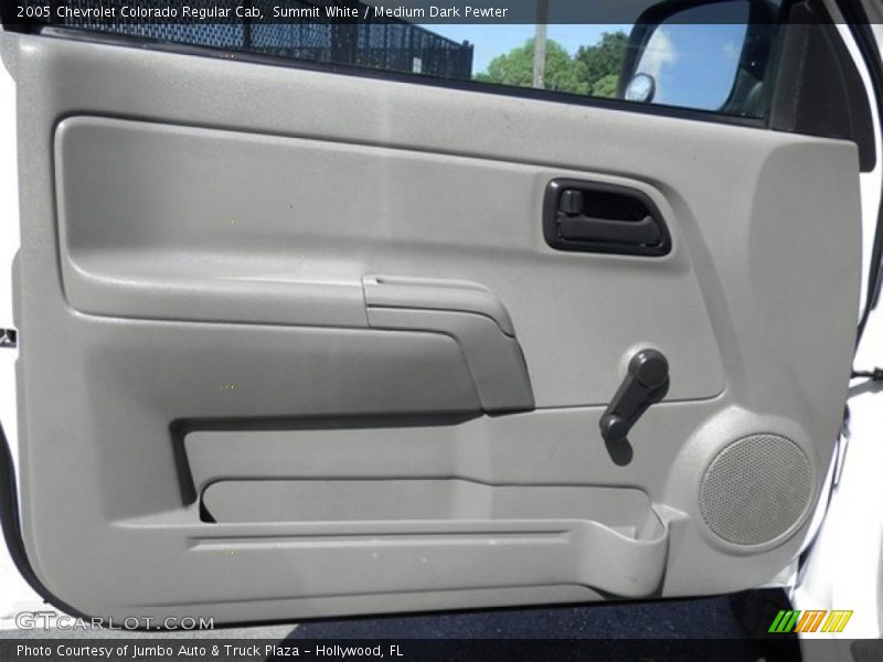 Summit White / Medium Dark Pewter 2005 Chevrolet Colorado Regular Cab