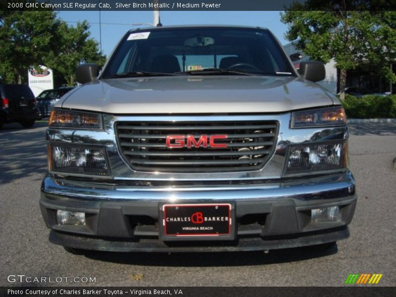 Silver Birch Metallic / Medium Pewter 2008 GMC Canyon SLE Regular Cab