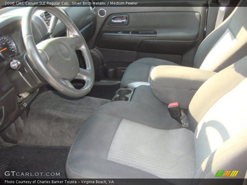 Silver Birch Metallic / Medium Pewter 2008 GMC Canyon SLE Regular Cab