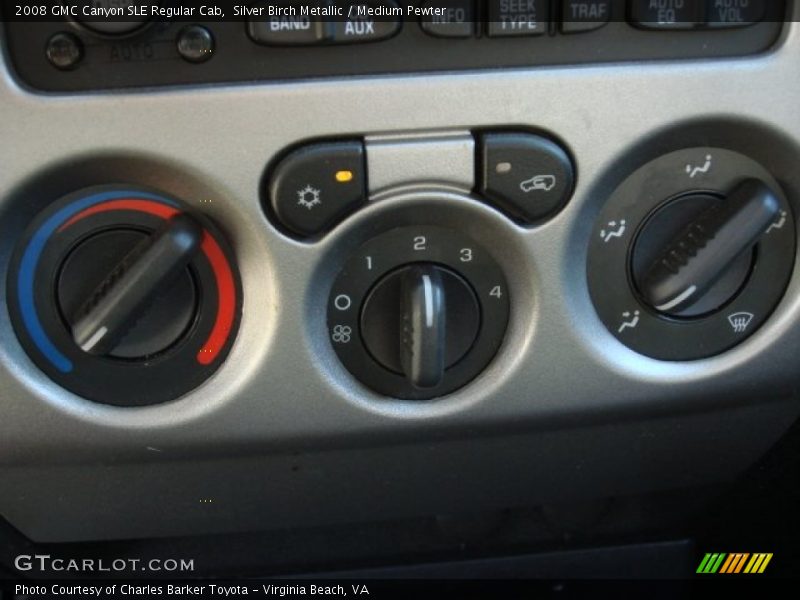 Silver Birch Metallic / Medium Pewter 2008 GMC Canyon SLE Regular Cab