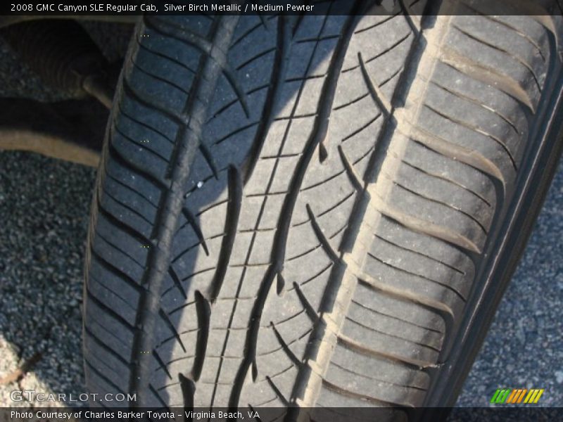 Silver Birch Metallic / Medium Pewter 2008 GMC Canyon SLE Regular Cab