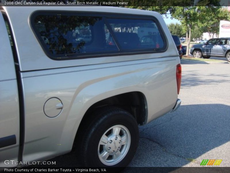Silver Birch Metallic / Medium Pewter 2008 GMC Canyon SLE Regular Cab