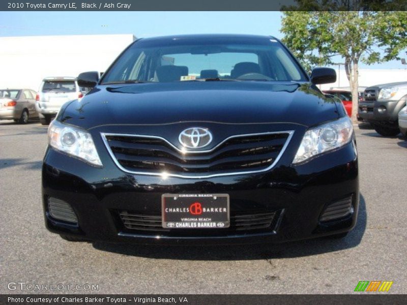 Black / Ash Gray 2010 Toyota Camry LE