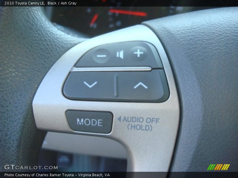 Black / Ash Gray 2010 Toyota Camry LE