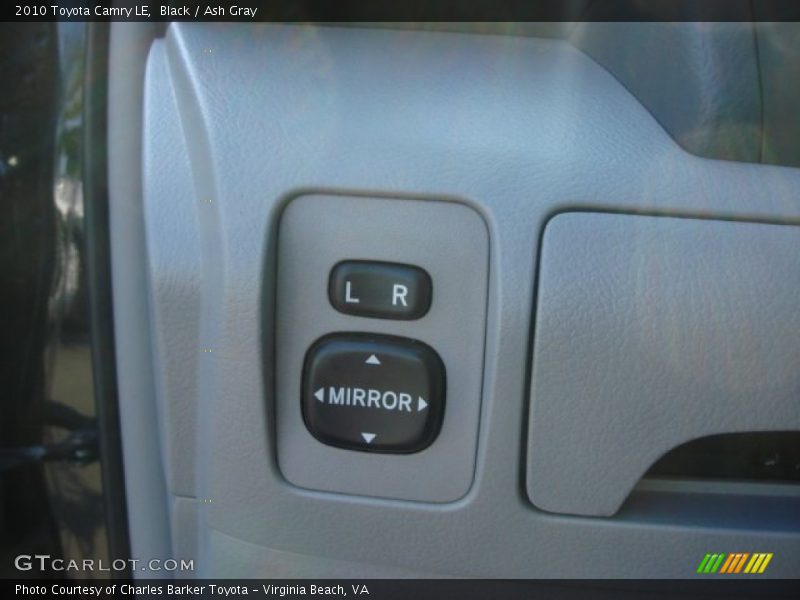 Black / Ash Gray 2010 Toyota Camry LE
