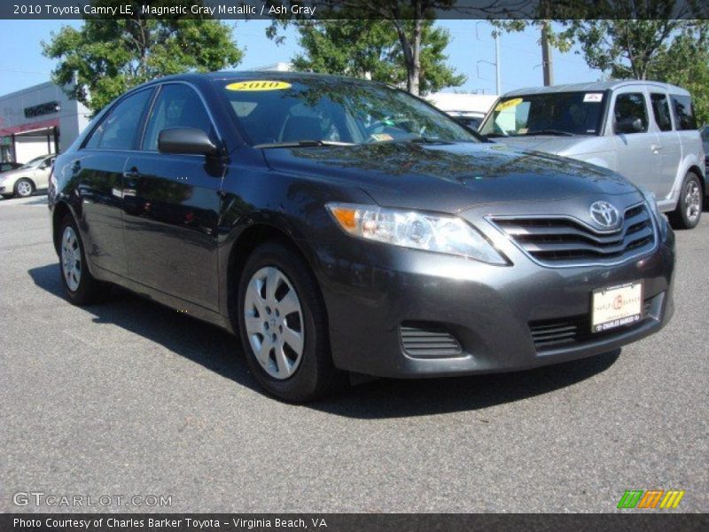 Magnetic Gray Metallic / Ash Gray 2010 Toyota Camry LE