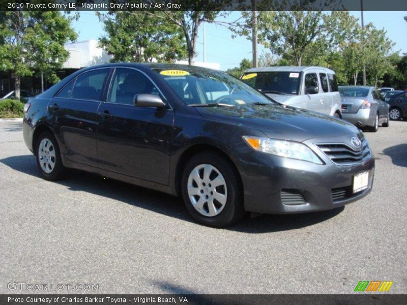 Magnetic Gray Metallic / Ash Gray 2010 Toyota Camry LE