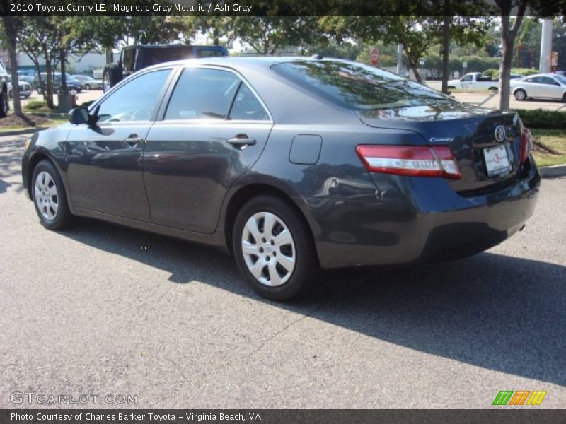 Magnetic Gray Metallic / Ash Gray 2010 Toyota Camry LE