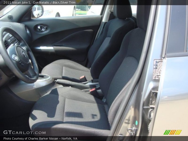 Gun Metallic / Black/Silver Trim 2011 Nissan Juke S