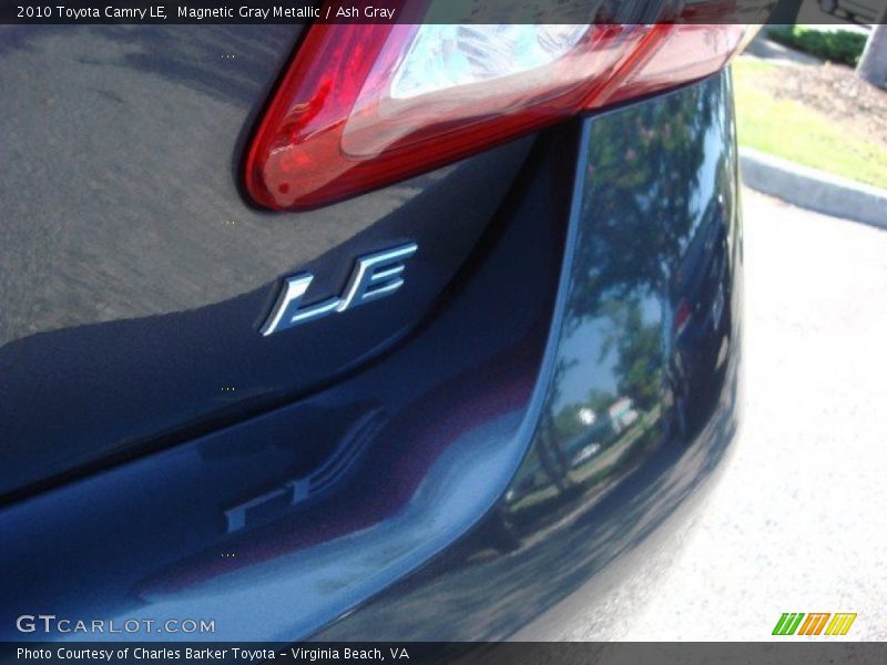 Magnetic Gray Metallic / Ash Gray 2010 Toyota Camry LE
