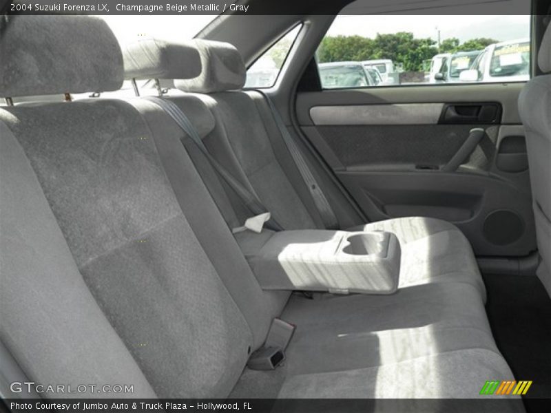 Champagne Beige Metallic / Gray 2004 Suzuki Forenza LX
