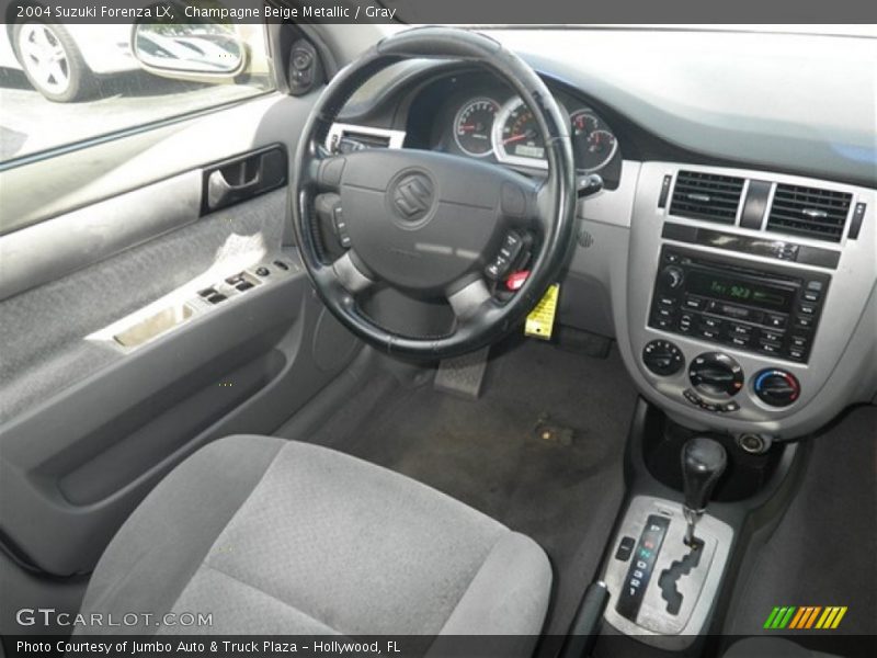 Champagne Beige Metallic / Gray 2004 Suzuki Forenza LX