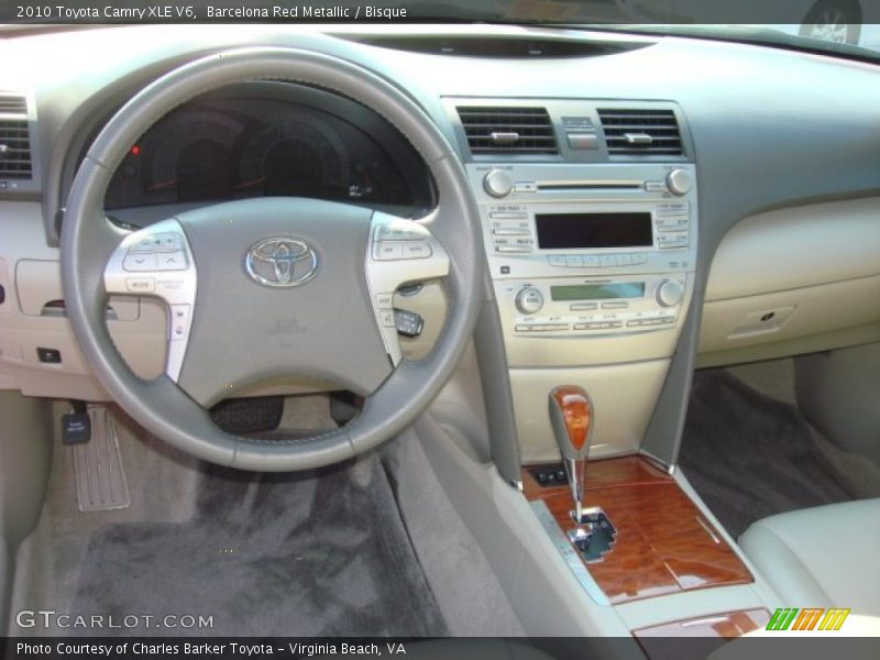 Barcelona Red Metallic / Bisque 2010 Toyota Camry XLE V6