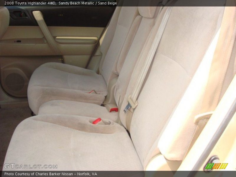 Sandy Beach Metallic / Sand Beige 2008 Toyota Highlander 4WD