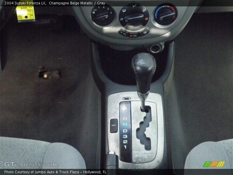 Champagne Beige Metallic / Gray 2004 Suzuki Forenza LX