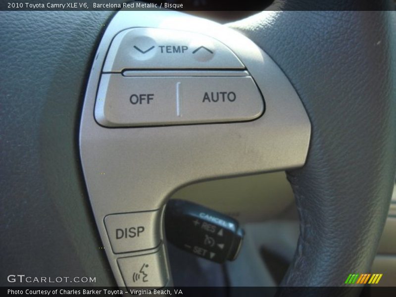 Barcelona Red Metallic / Bisque 2010 Toyota Camry XLE V6