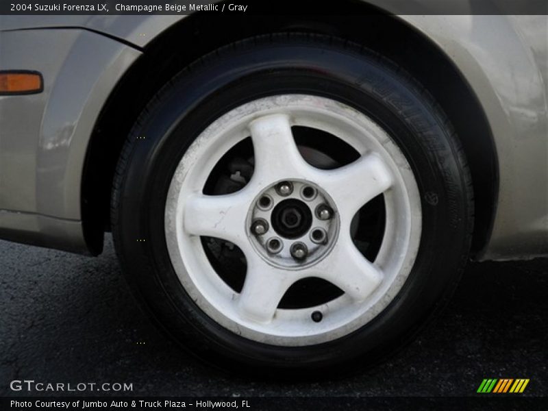 Champagne Beige Metallic / Gray 2004 Suzuki Forenza LX