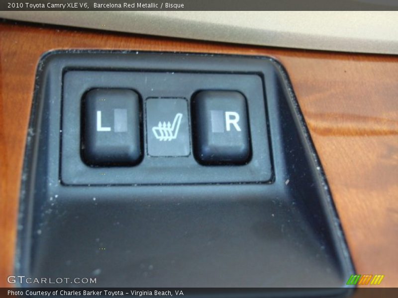 Barcelona Red Metallic / Bisque 2010 Toyota Camry XLE V6