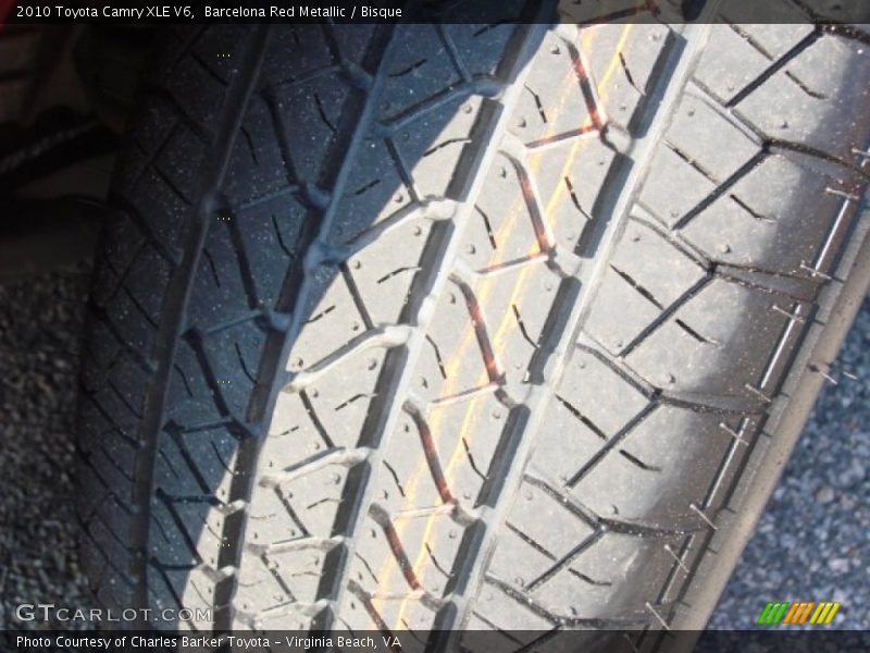 Barcelona Red Metallic / Bisque 2010 Toyota Camry XLE V6