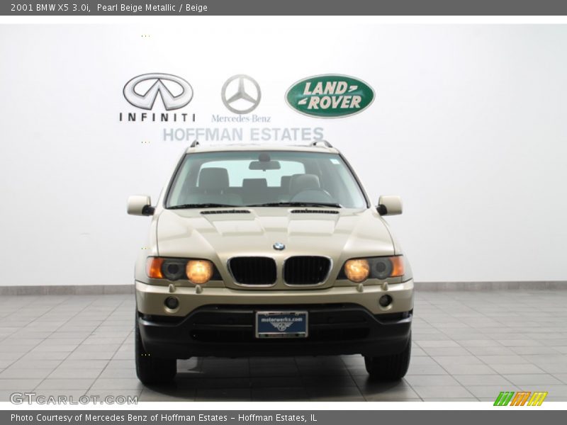 Pearl Beige Metallic / Beige 2001 BMW X5 3.0i