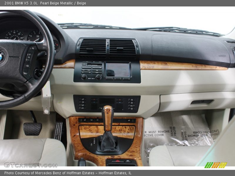 Pearl Beige Metallic / Beige 2001 BMW X5 3.0i