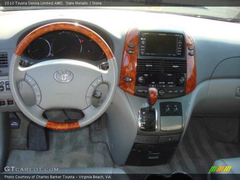 Slate Metallic / Stone 2010 Toyota Sienna Limited AWD