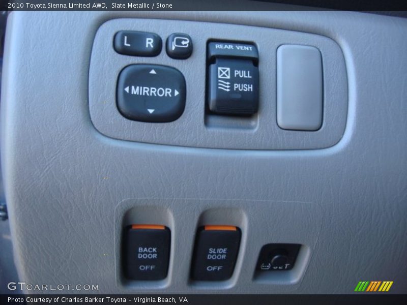 Slate Metallic / Stone 2010 Toyota Sienna Limited AWD