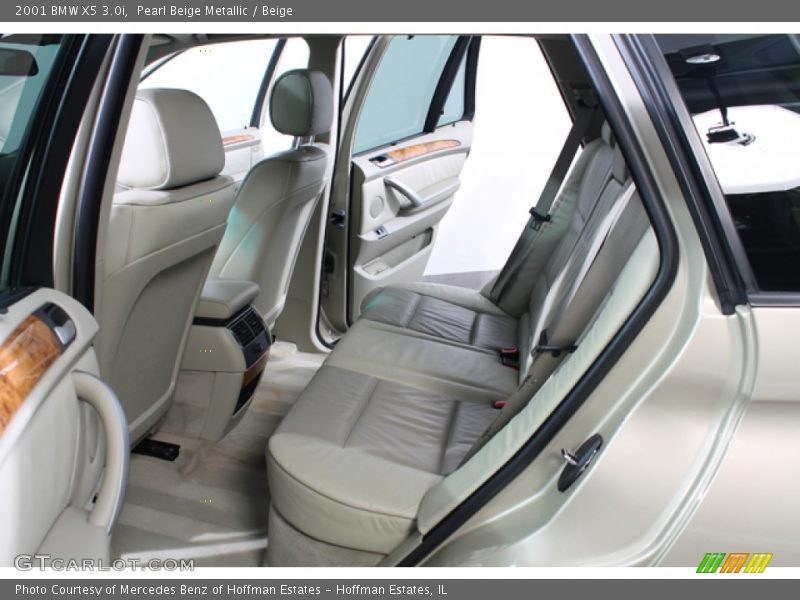 Pearl Beige Metallic / Beige 2001 BMW X5 3.0i