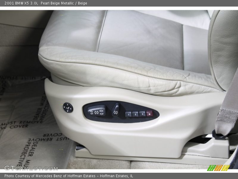 Pearl Beige Metallic / Beige 2001 BMW X5 3.0i