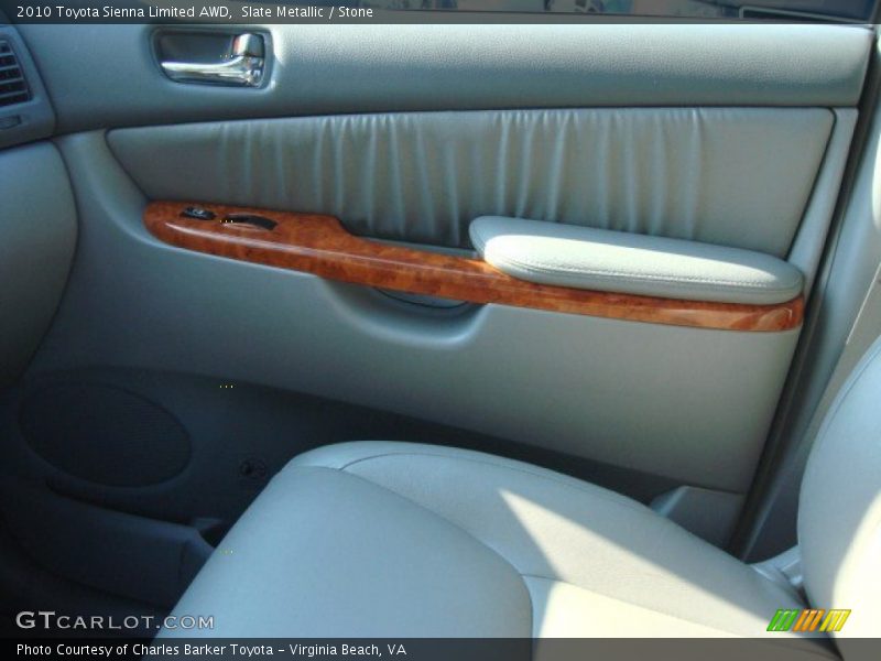 Slate Metallic / Stone 2010 Toyota Sienna Limited AWD