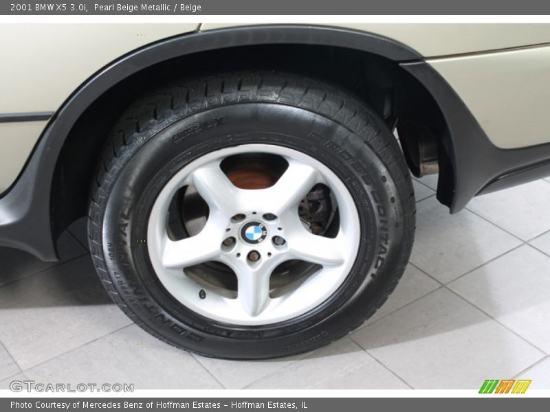 Pearl Beige Metallic / Beige 2001 BMW X5 3.0i