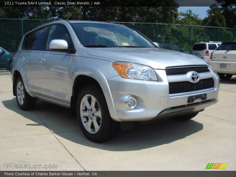 Classic Silver Metallic / Ash 2011 Toyota RAV4 Limited