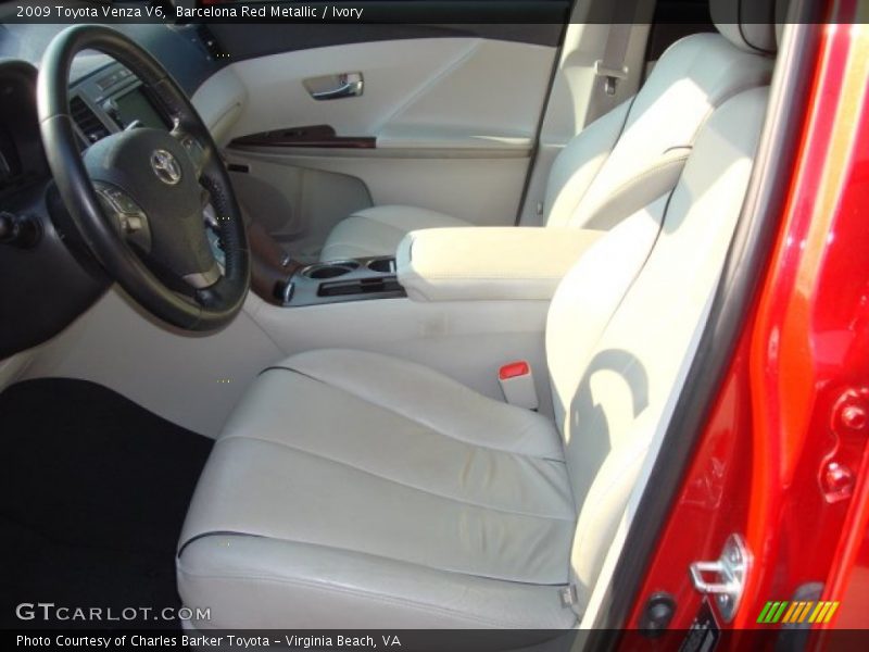 Barcelona Red Metallic / Ivory 2009 Toyota Venza V6