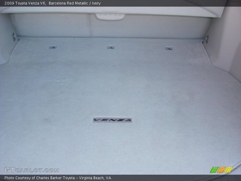 Barcelona Red Metallic / Ivory 2009 Toyota Venza V6