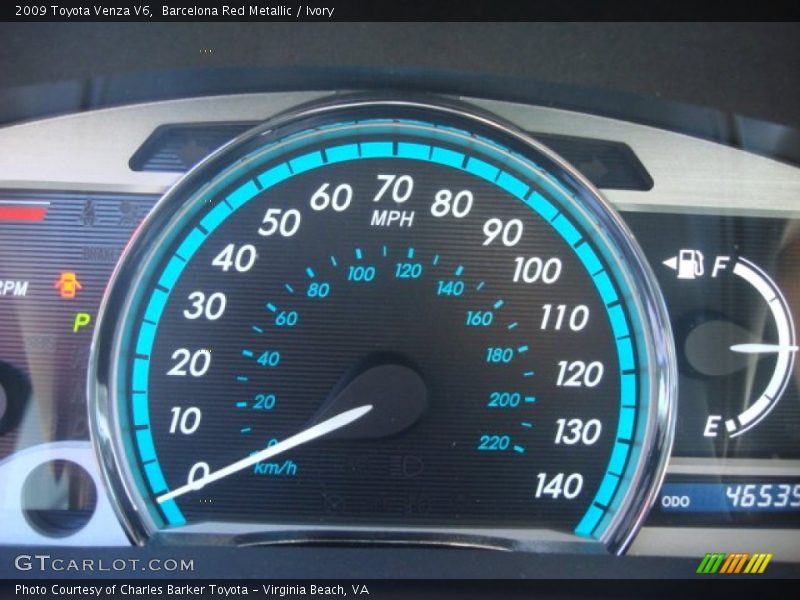 Barcelona Red Metallic / Ivory 2009 Toyota Venza V6
