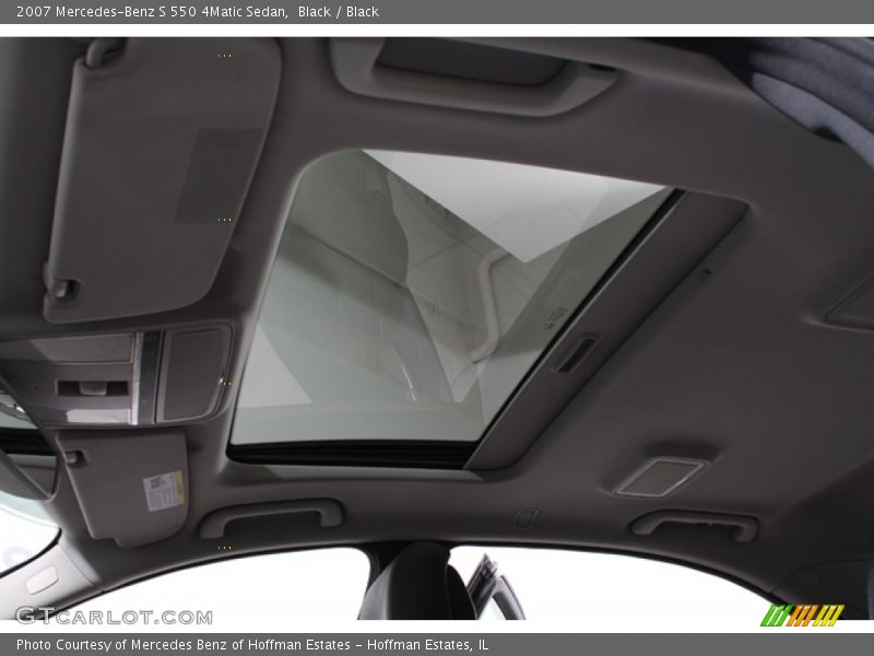 Black / Black 2007 Mercedes-Benz S 550 4Matic Sedan