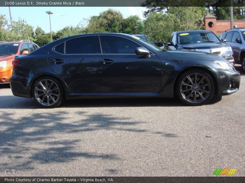 Smoky Granite Mica / Black 2008 Lexus IS F