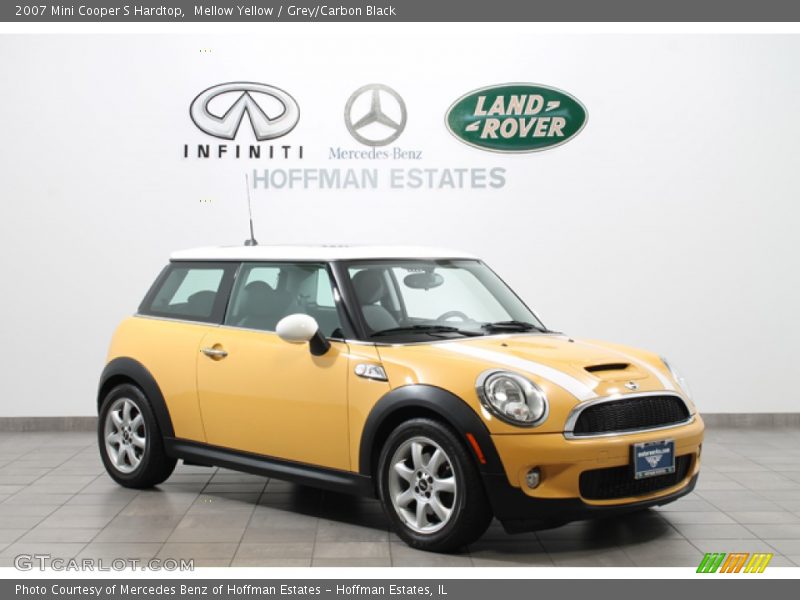 Mellow Yellow / Grey/Carbon Black 2007 Mini Cooper S Hardtop