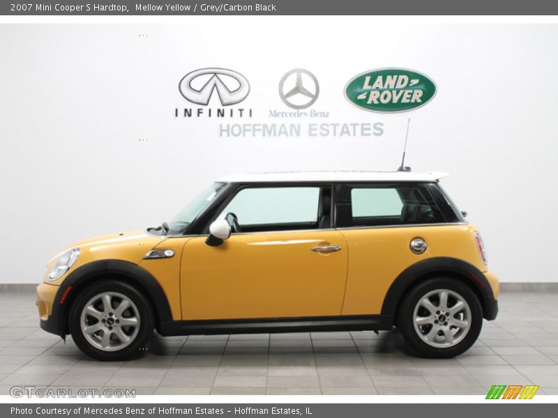 Mellow Yellow / Grey/Carbon Black 2007 Mini Cooper S Hardtop
