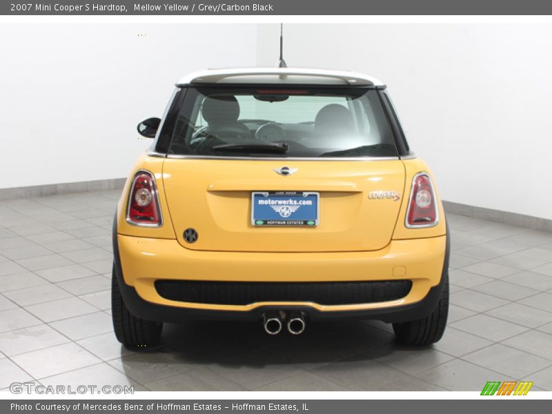 Mellow Yellow / Grey/Carbon Black 2007 Mini Cooper S Hardtop