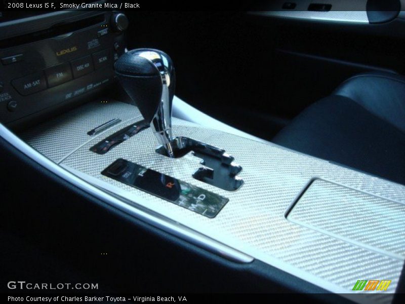 Smoky Granite Mica / Black 2008 Lexus IS F
